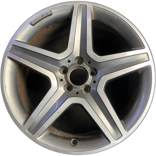 19" MERCEDES GLA-CLASS 15-17 156 Type, GLA250, 19x8, 5 spoke, machined face - Front View