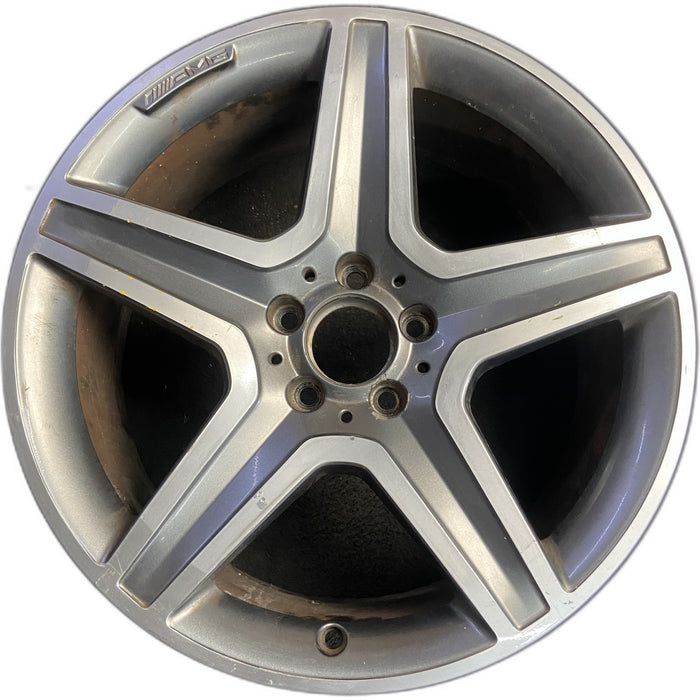 19" MERCEDES GLA-CLASS 15-17 156 Type, GLA250, 19x8, 5 spoke, machined face - Front View