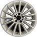 18" BMW 528i 11-16 18x8 , 15 spoke , flat spoke Original OEM Wheel Rim - Front View
