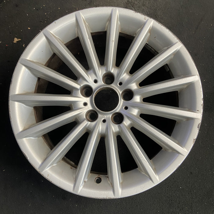 18" BMW 528i 11-16 18x8 , 15 spoke , flat spoke Original OEM Wheel Rim - Additional View