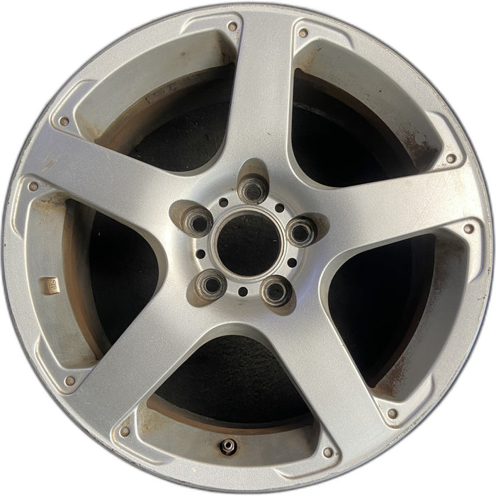 17" INFINITI G35 03-04 17x7 , 5 spoke Original OEM Wheel Rim - Front View