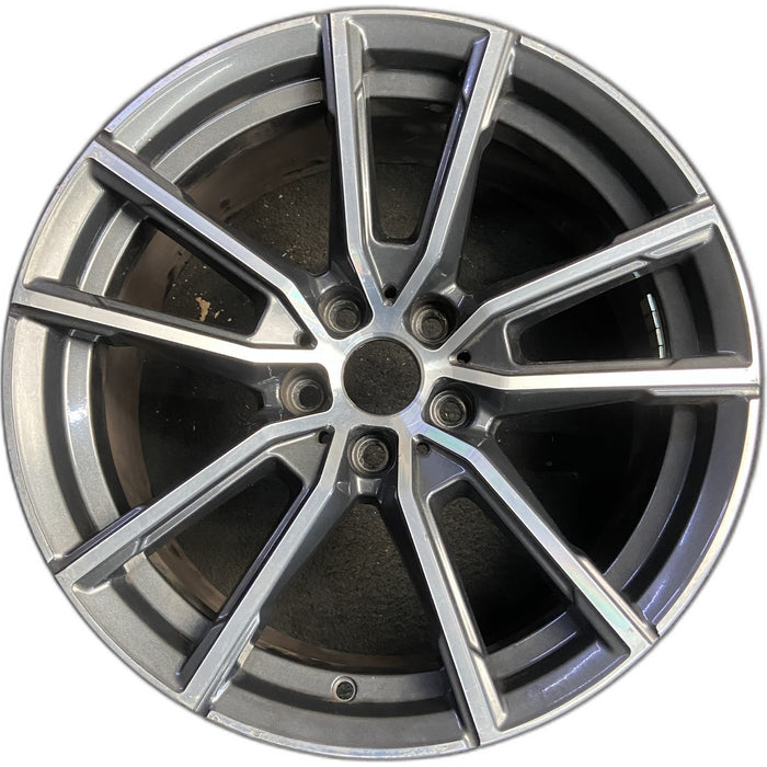 18" BMW 230i 22-26 18x7.5, , U spoke Original OEM Wheel Rim - Front View