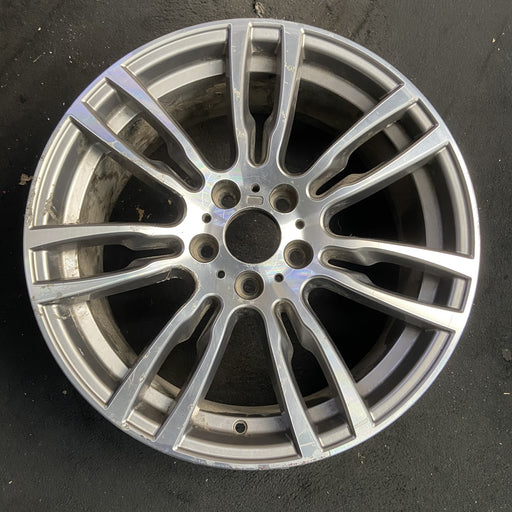19" BMW 320i 12-13 , 19x8.5 , 14 spoke Original OEM Wheel Rim - Additional View