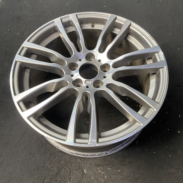 19" BMW 320i 12-13 , 19x8.5 , 14 spoke Original OEM Wheel Rim - View 8