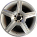 19" MERCEDES S-CLASS 07 221 Type; S550, 19x8.5, 5 spoke Original OEM Wheel Rim - Front View