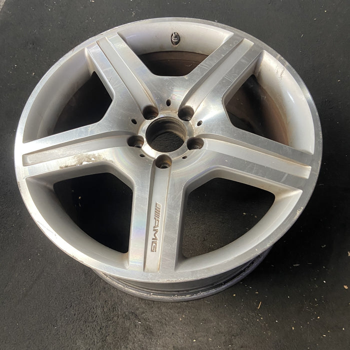 19" MERCEDES S-CLASS 07 221 Type; S550, 19x8.5, 5 spoke Original OEM Wheel Rim - View 8