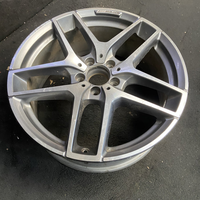 19" MERCEDES GLC-CLASS 16 , 19x8, 10 spoke, gray accents Original OEM Wheel Rim - View 7