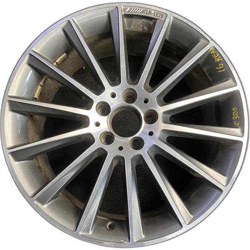 19" MERCEDES C-CLASS 17 205 Type, Conv, C300, 19x8.5, 14 spoke, Original OEM - Front View