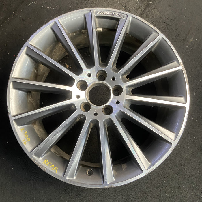 19" MERCEDES C-CLASS 17 205 Type, Conv, C300, 19x8.5, 14 spoke, Original OEM - Additional View