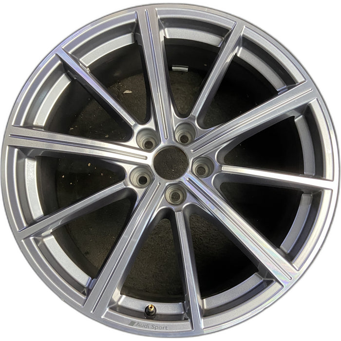 20" AUDI Q5 21-24 20x8 , 10 spoke Original OEM Wheel Rim - Front View