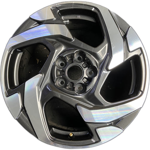 18" XV CROSSTREK 26 18x7 , 4 spoke, machined face with pockets Original OEM - Front View