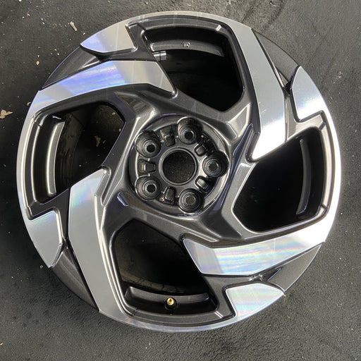 18" XV CROSSTREK 26 18x7 , 4 spoke, machined face with pockets Original OEM - Additional View
