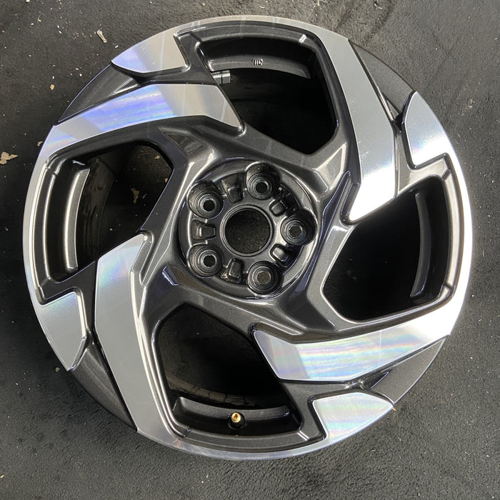 18" XV CROSSTREK 26 18x7 , 4 spoke, machined face with pockets Original OEM - Additional View