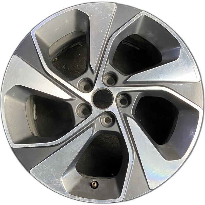 17" SONIC 17-20 17x6.5, opt RS7 Original OEM Wheel Rim - Front View