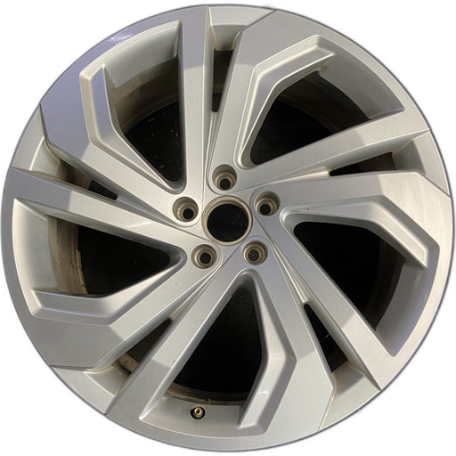 20" ATLAS 21-22 20x8, 5 spoke, V spoke, silver Original OEM Wheel Rim - Front View