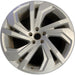 20" ATLAS 21-22 20x8, 5 spoke, V spoke, silver Original OEM Wheel Rim - Front View