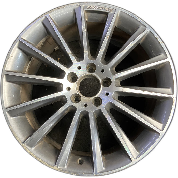 19" MERCEDES C-CLASS 17 205 Type, Conv, C300, 19x8.5, 14 spoke, Original OEM - Front View