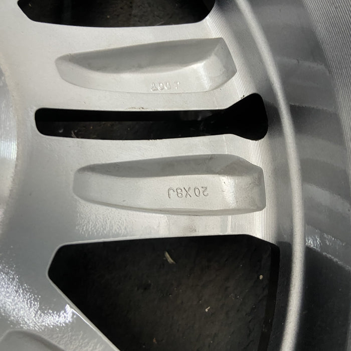 20" 4 RUNNER 25-26 20x8, 6 V spoke, machined face Original OEM Wheel Rim - View 9