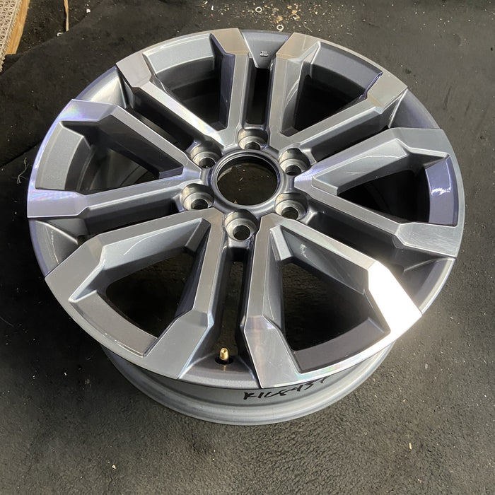 20" 4 RUNNER 25-26 20x8, 6 V spoke, machined face Original OEM Wheel Rim - View 7