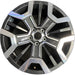 19" LEGACY 26 , 19x7 , machined face with pockets Original OEM Wheel Rim - Front View