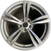 20" BMW M6 12-17 20x9.5 , 5 double spoke, narrow opening in spoke, polished - Front View