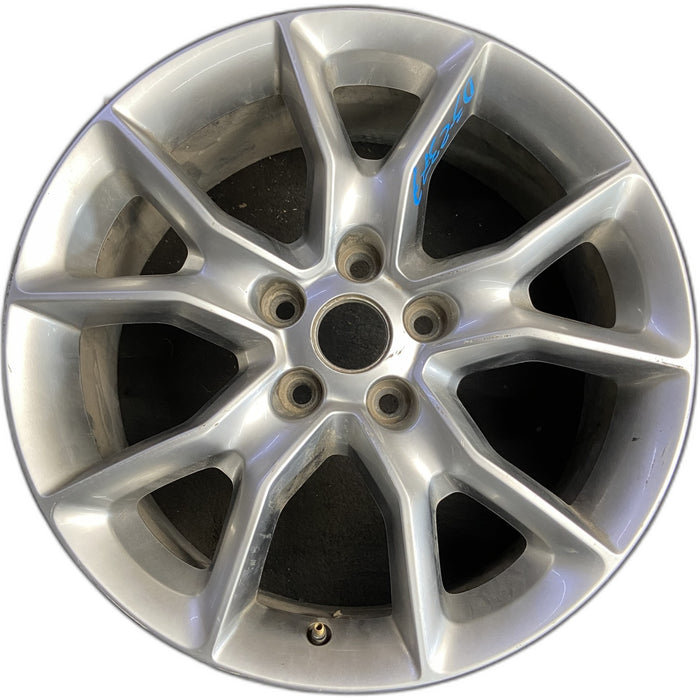 20" GRAND CHEROKEE 15-16 20x8, 10 spoke, Original OEM Wheel Rim - Front View