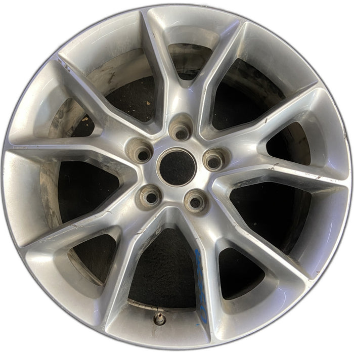 20" GRAND CHEROKEE 15-16 20x8, 10 spoke, Original OEM Wheel Rim - Front View