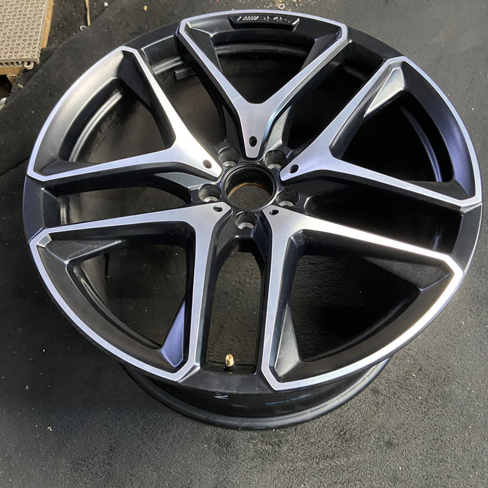 21" MERCEDES GLE-CLASS 20 167 Type, GLE53, 21x11, 5 twin spoke, black pockets - View 7