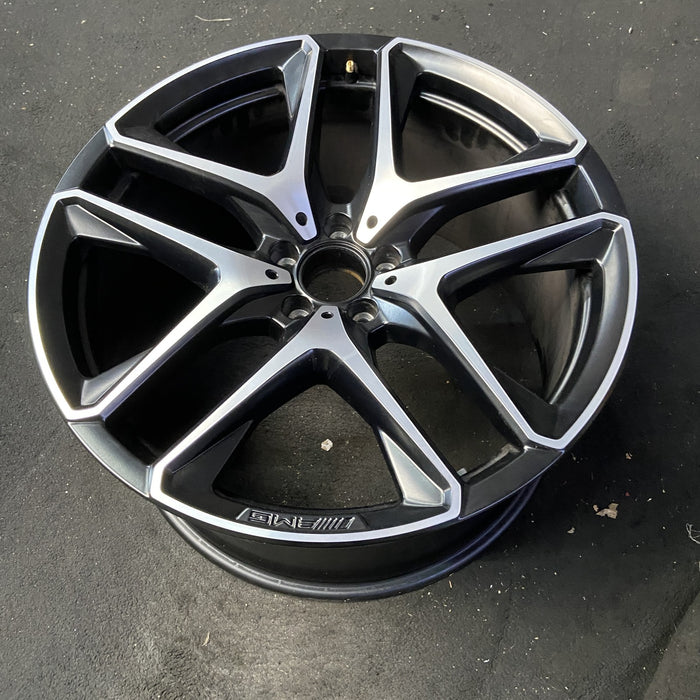 21" MERCEDES GLE-CLASS 20 167 Type, GLE53, 21x11, 5 twin spoke, black pockets - View 8