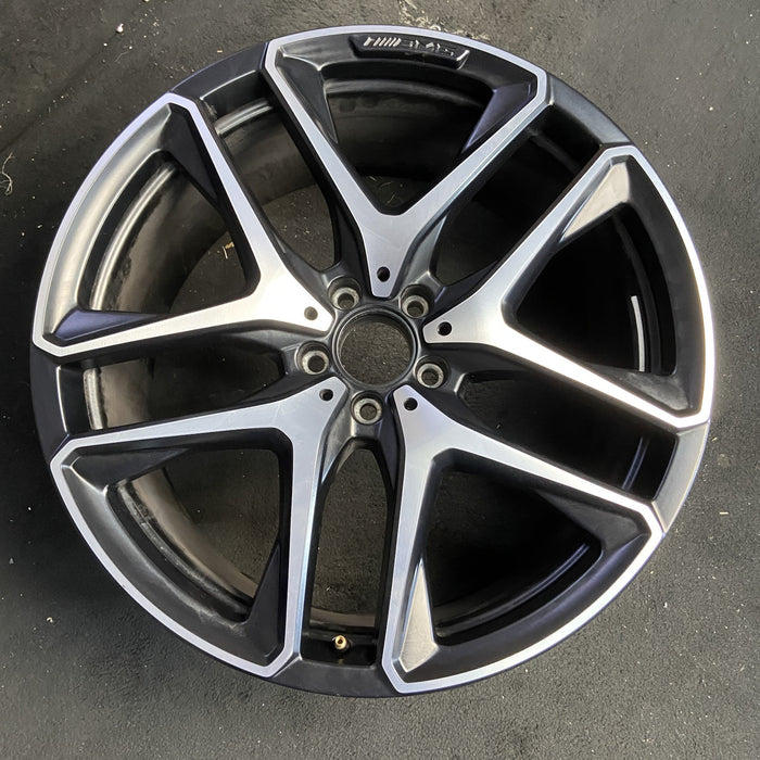 21" MERCEDES GLE-CLASS 20 167 Type, GLE53, 21x10, 5 twin spoke, black pockets - Additional View