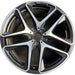21" MERCEDES GLE-CLASS 20 167 Type, GLE53, 21x10, 5 twin spoke, black pockets - Front View