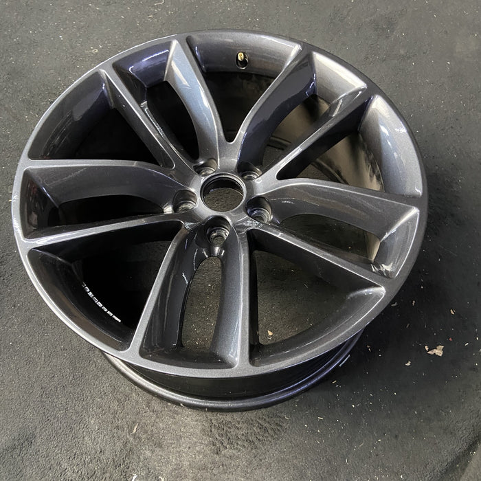 20" CHALLENGER 22 20x9 , , wide spoke, black Original OEM Wheel Rim - View 8