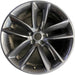 20" CHALLENGER 22 20x9 , , wide spoke, black Original OEM Wheel Rim - Front View