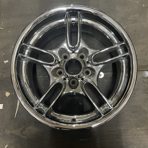 17" BMW 525i 01-03 17x8 , 5 spoke, double spoke Original OEM Wheel Rim - Additional View