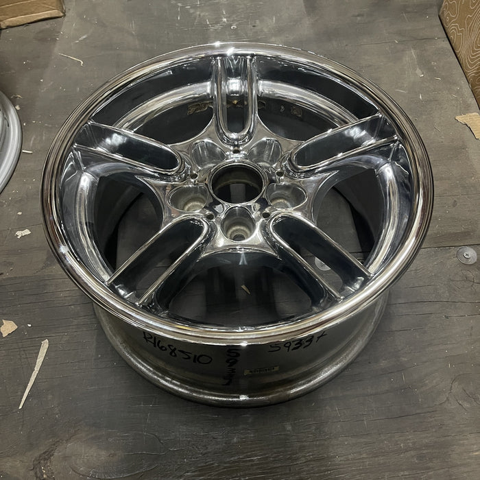 17" BMW 525i 01-03 17x8 , 5 spoke, double spoke Original OEM Wheel Rim - View 7