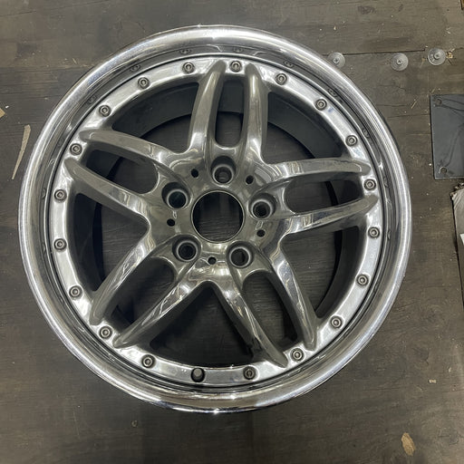 17" BMW 525i 01-03 17x8 , 10 spoke, twin spoke Original OEM Wheel Rim - Additional View