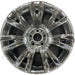 19" BMW X5 07-13 19x10 , 7 spoke, V spoke, exposed lug nuts Original OEM Wheel - Front View