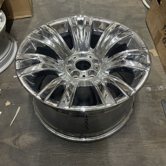 19" BMW X5 07-13 19x10 , 7 spoke, V spoke, exposed lug nuts Original OEM Wheel - View 7