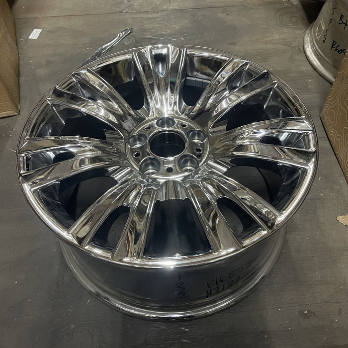 19" BMW X5 07-13 19x9 , 7 spoke, V spoke, exposed lug nuts Original OEM Wheel - View 7