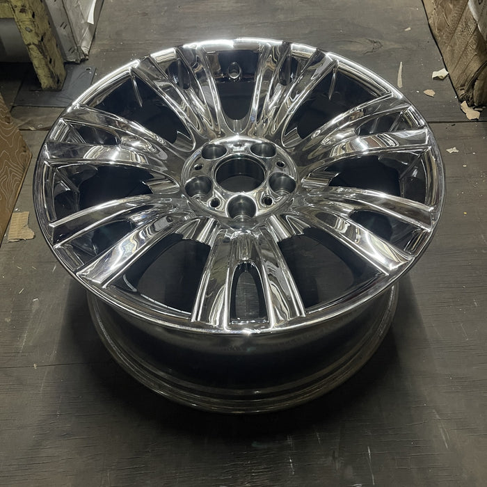 19" BMW X5 07-13 19x9 , 7 spoke, V spoke, exposed lug nuts Original OEM Wheel - View 8