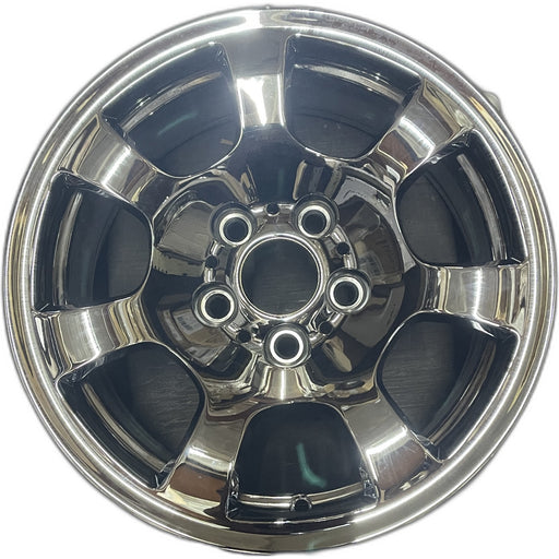 16" BMW 525i 04-07 16x7 , 7 spoke, trapezoid holes Original OEM Wheel Rim - Front View