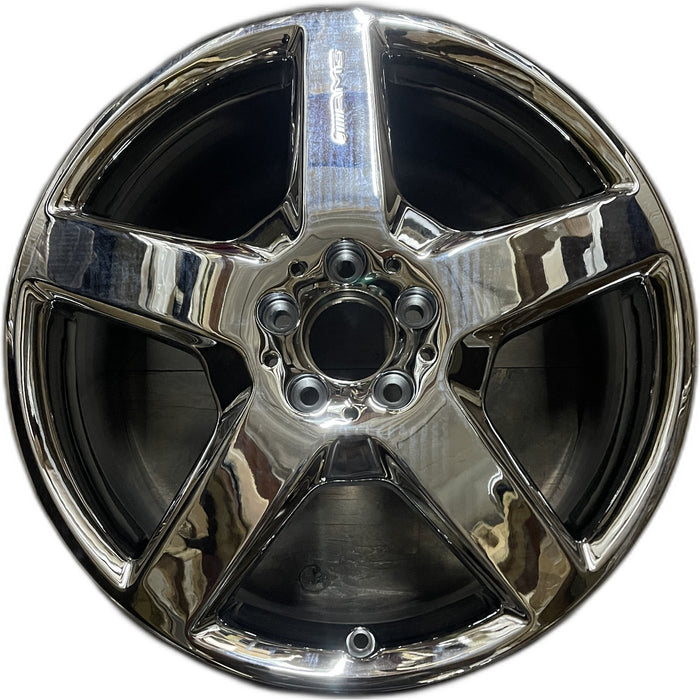 19" MERCEDES R-CLASS 07 251 Type; , R320, 19x8.5 Original OEM Wheel Rim - Front View