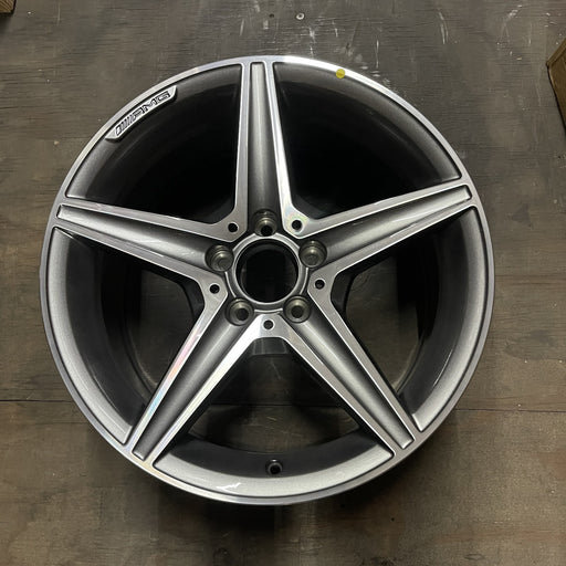 18" MERCEDES C-CLASS 15 205 Type, , C400, 5 spoke, 18x8.5, gray accents - Additional View
