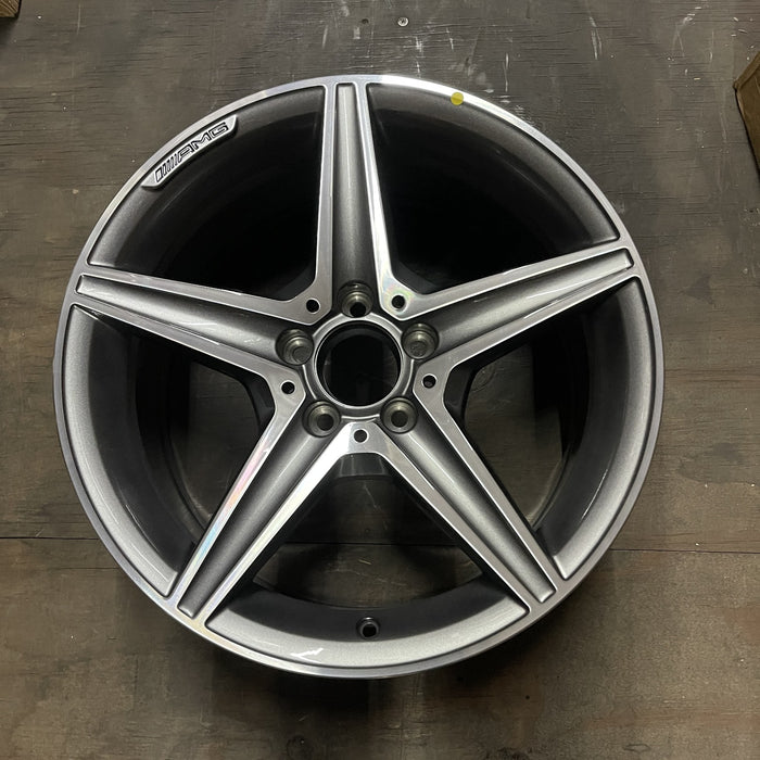 18" MERCEDES C-CLASS 15 205 Type, , C400, 5 spoke, 18x8.5, gray accents - Additional View