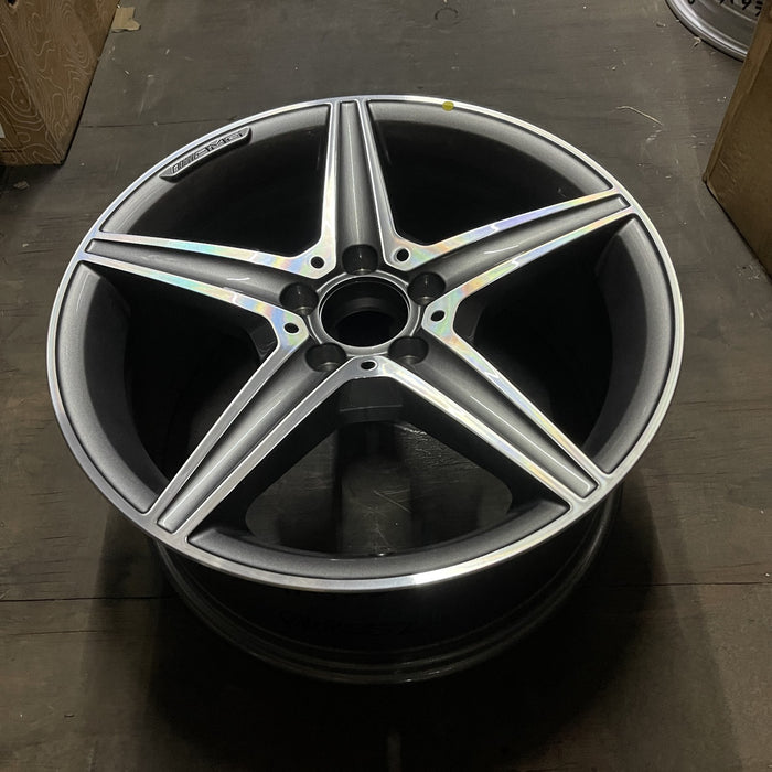 18" MERCEDES C-CLASS 15 205 Type, , C400, 5 spoke, 18x8.5, gray accents - View 7