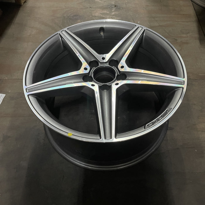 18" MERCEDES C-CLASS 15 205 Type, , C400, 5 spoke, 18x8.5, gray accents - View 8