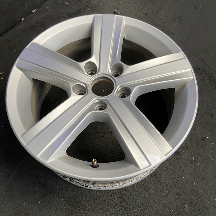 16" GOLF 15-17 16x6.5, alloy, 5 spoke, raised spokes Original OEM Wheel Rim - View 7