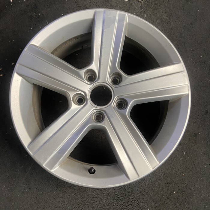 16" GOLF 15-17 16x6.5, alloy, 5 spoke, raised spokes Original OEM Wheel Rim - Additional View