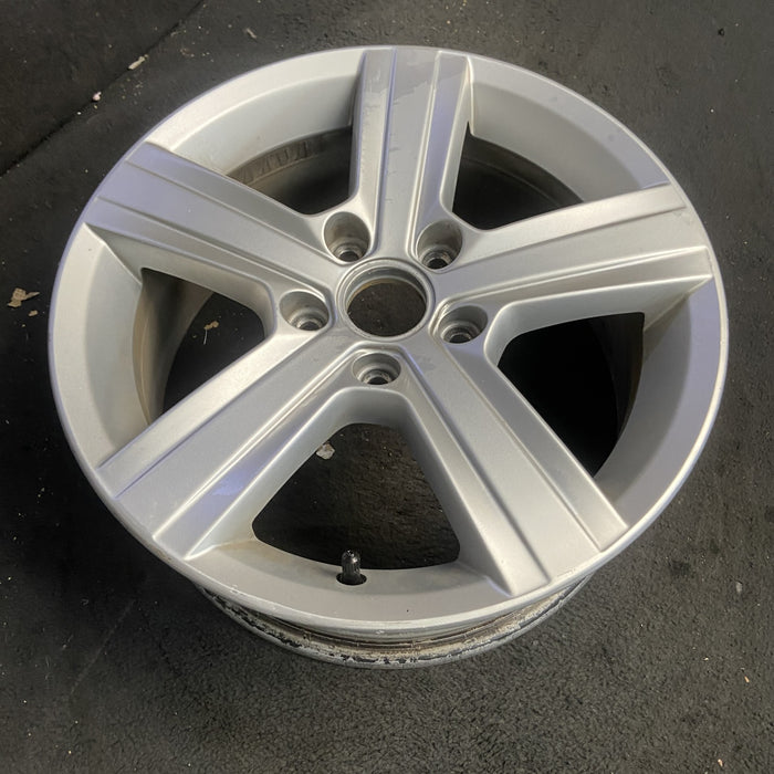 16" GOLF 15-17 16x6.5, alloy, 5 spoke, raised spokes Original OEM Wheel Rim - View 7