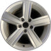 16" GOLF 15-17 16x6.5, alloy, 5 spoke, raised spokes Original OEM Wheel Rim - Front View